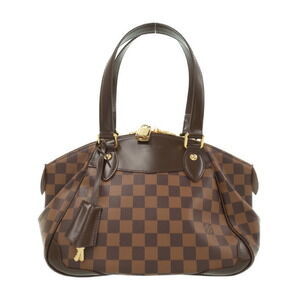 Louis Vuitton Damier Ebene Brown Verona Semi Shoulder Bag